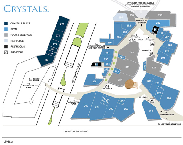 The Shops at Crystals - LAS VEGAS SHOPPING CENTERS & MALLS