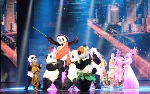 中國風情秀《PANDA！》 佈景壯觀炫麗令人讚嘆