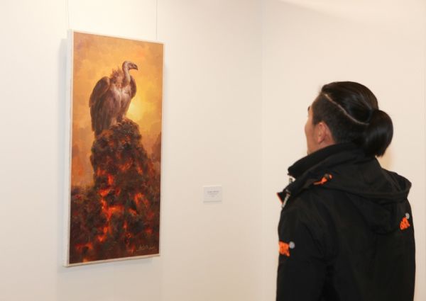 骑士行吟~邱光平世界巡回画展 维加斯揭开序幕