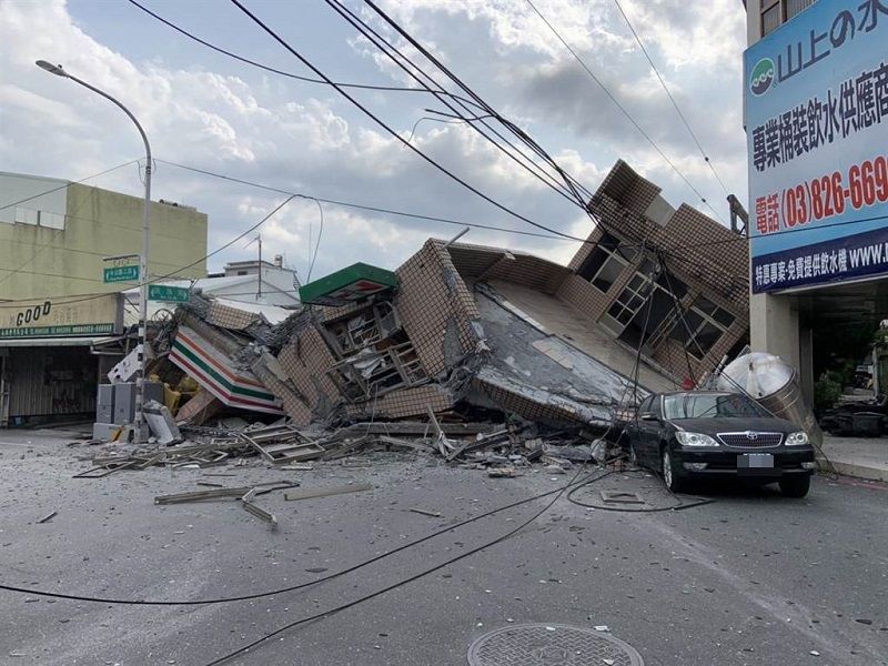 台東再震強度6.8 重創花東地區