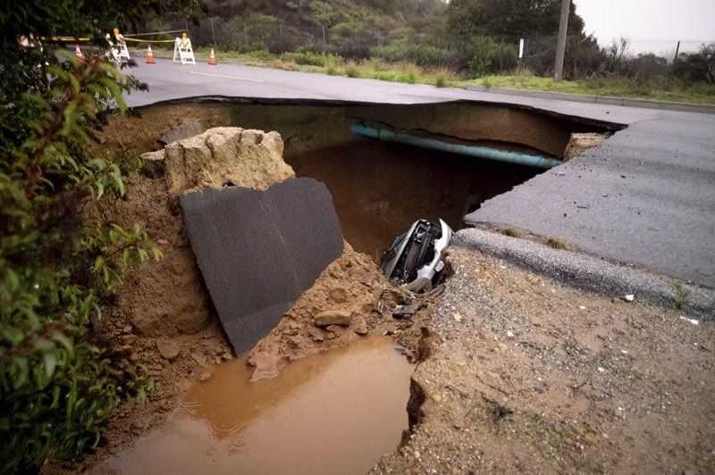 2005年以來最強風暴襲加州釀16死 豪雨雪又將來襲