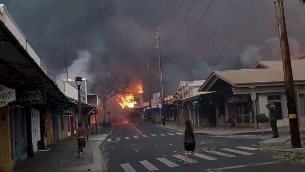 夏威夷野火已致36死 民眾跳海逃生 萬人撤離