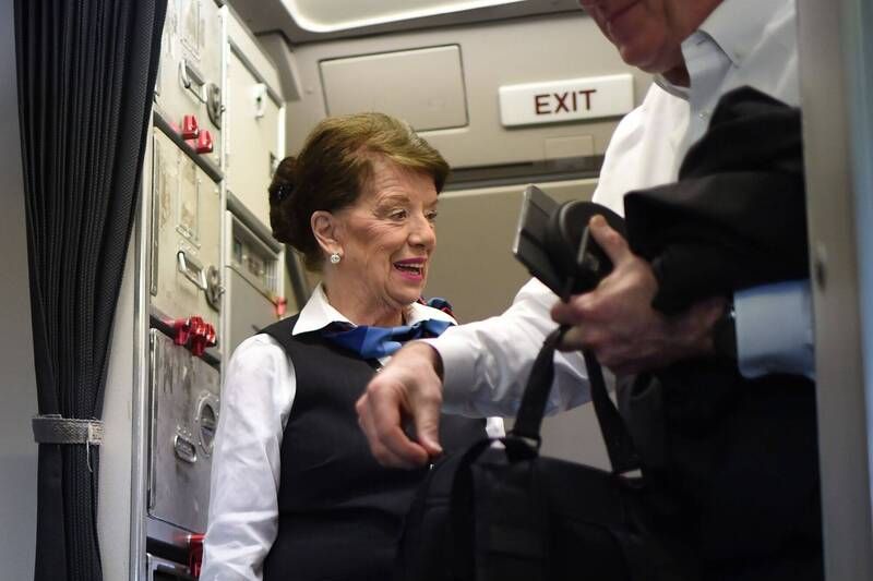 全球任職時間最長空服員 服務乘客近67年後過世