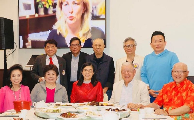 中华民国退伍军人协会南加州分会举办感恩餐会