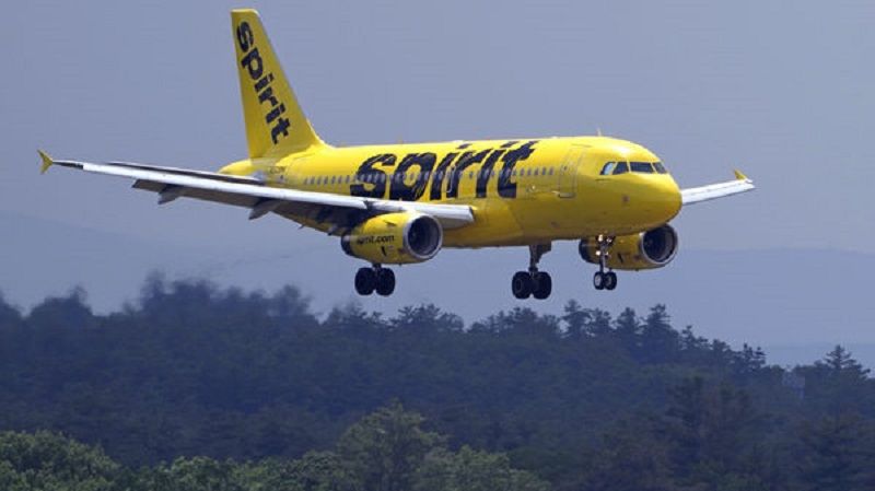 廉价航空Spirit Airlines面临破产 股价大跌