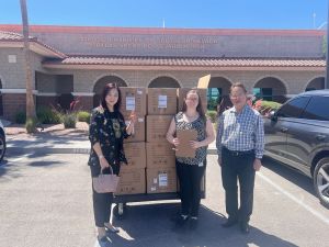 美亞聯盟捐贈尿布給天主教慈善機構
