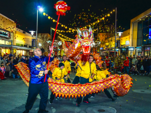 农历新年庆祝活动 周三晚沙漠林市中心举行